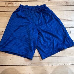 Men's Blue Athletic Shorts
